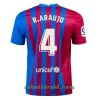 FC Barcelona Ronald Araujo 4 Hjemme 2021-22 - Herre Fotballdrakt